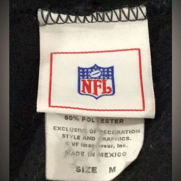 NFL PITTSBURGH STEELERS Black Hoodie, Drawstring, Kangaroo Pouch on Front - Picture 10 of 10